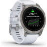 Часы GARMIN EPIX PRO (GEN 2) – SAPPHIRE EDITION TITANIUM WITH WHITESTONE BAND 47 мм 010-02803-21