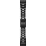 Ремешок сменный для GARMIN FENIX 6X 26MM TITANIUM BRACELET WITH CARBON GRAY DLC COATING 010-12864-09